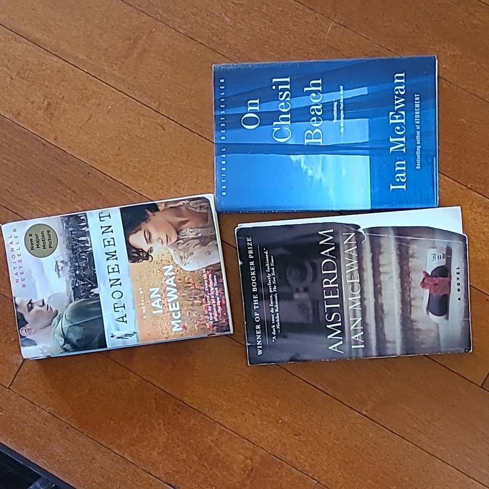 Ian McEwan 3 books
